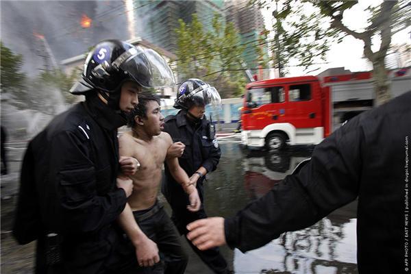 Пожар в Шанхае