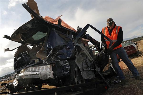 Страшная авария в штате Колорадо, столкнулись 30 авто