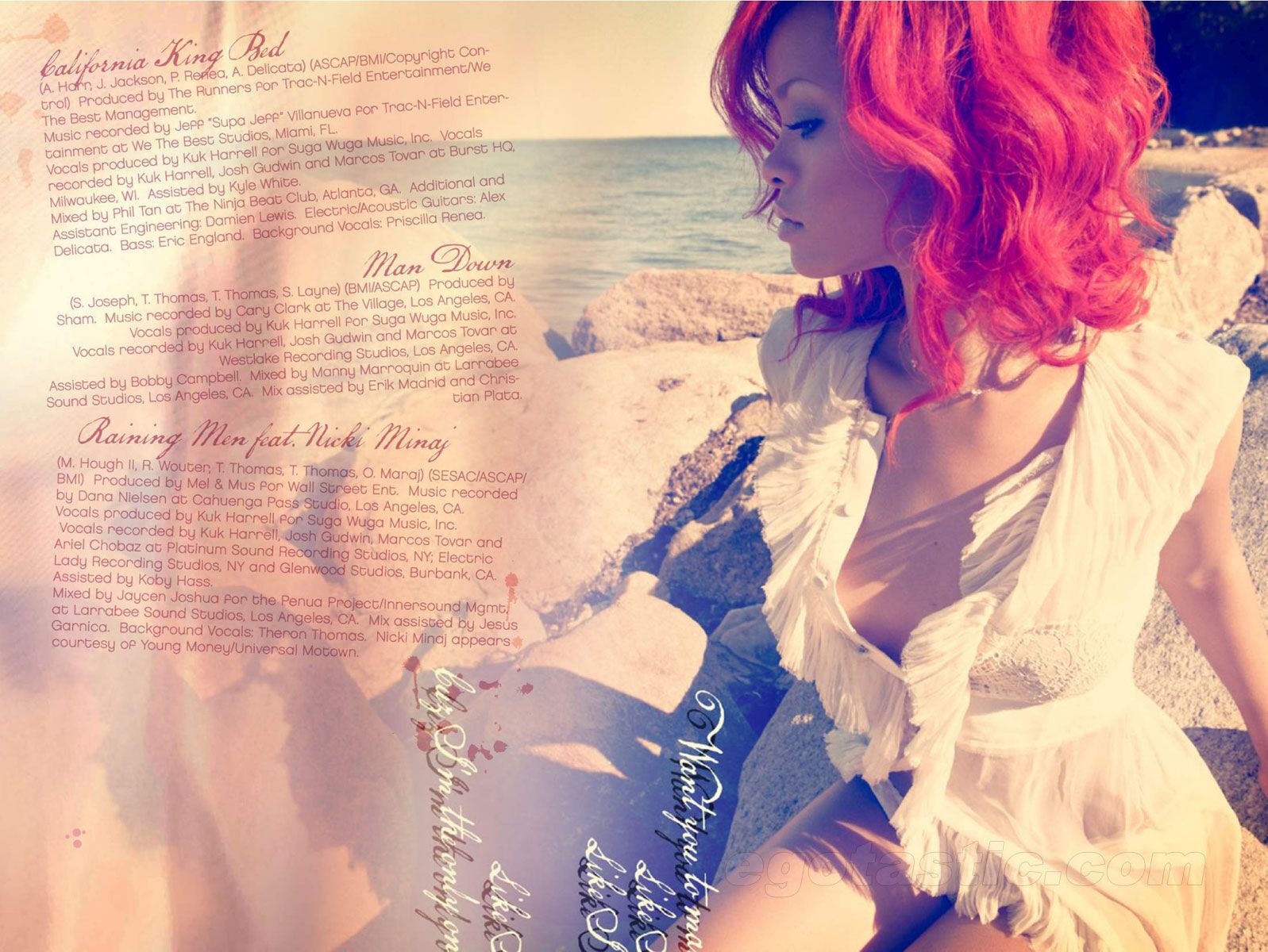 Сексуальна Рианна в Loud Album Artwork