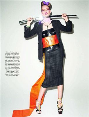 Супермодель стала гейшей. ФОТО