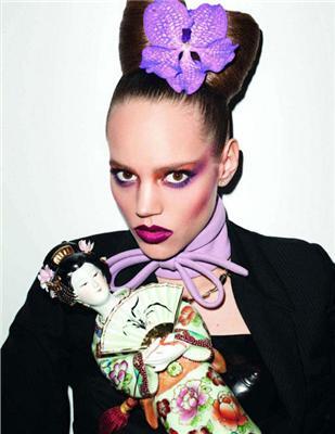 Супермодель стала гейшей. ФОТО