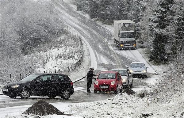 Настоящая зима в Великобритании