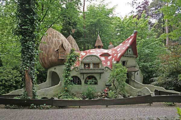 Сказочные дома в реальной жизни