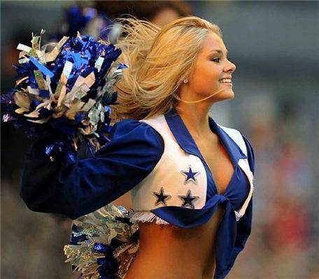 Группа поддержки команды Dallas Cowboys