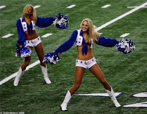 Группа поддержки команды Dallas Cowboys