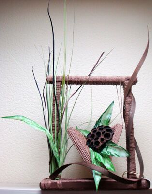 Искусство икебаны согревает дом. ФОТО