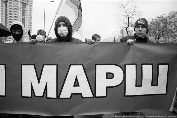 "Російський марш" націоналістів у Москві. Фоторепортаж