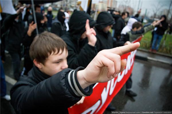 "Російський марш" націоналістів у Москві. Фоторепортаж