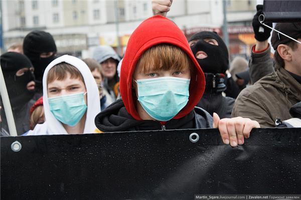 "Російський марш" націоналістів у Москві. Фоторепортаж