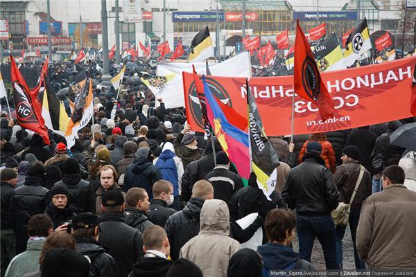 "Російський марш" націоналістів у Москві. Фоторепортаж