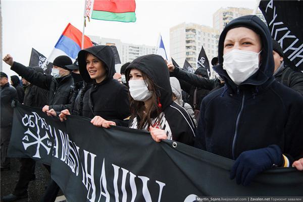 "Російський марш" націоналістів у Москві. Фоторепортаж