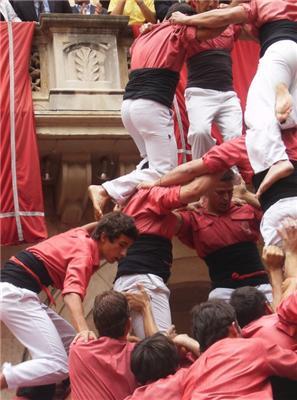 Как строятся живые башни