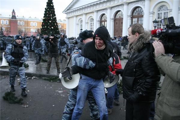 Масова бійка в Москві: фанати проти кавказців. ФОТО