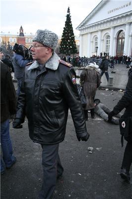 Масова бійка в Москві: фанати проти кавказців. ФОТО