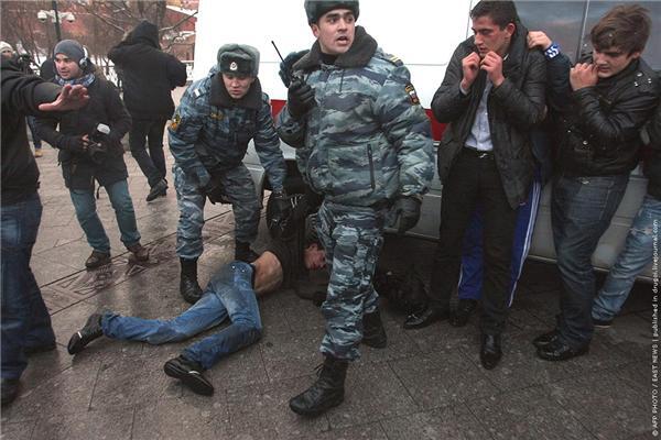 Побоїще в Москві. Неофіційно ФОТО (97!)