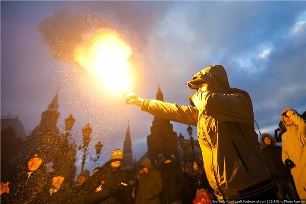 Побоїще в Москві. Неофіційно ФОТО (97!)