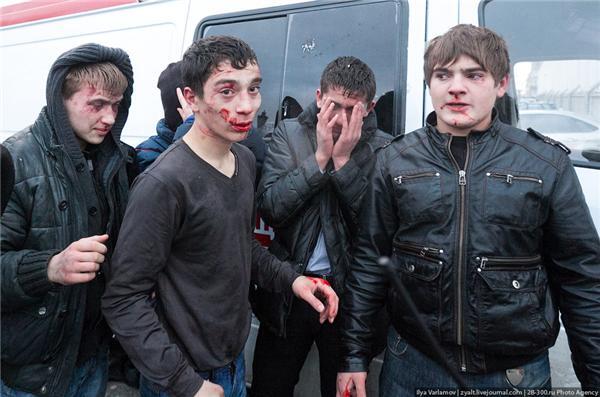 Побоїще в Москві. Неофіційно ФОТО (97!)