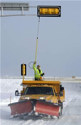 Снігова буря на Середньому Заході США 