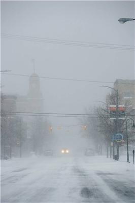 Снігова буря на Середньому Заході США 