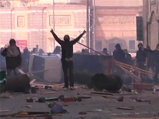 Заворушення в Римі: постраждали близько ста людей