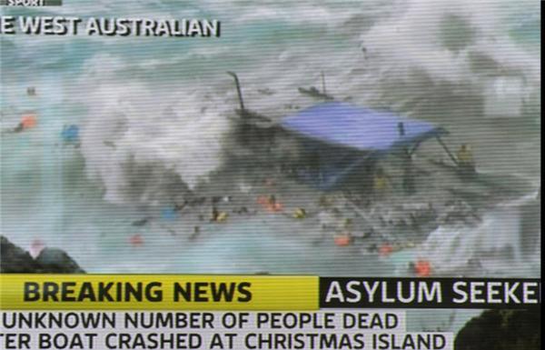 Під час аварії корабля загинули біженці