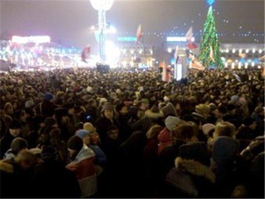 Вибори в Білорусі: що творилося вночі в Мінську. ФОТО
