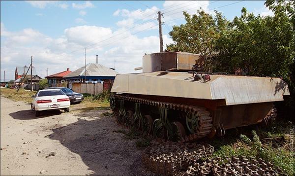 Танкодром в огороде