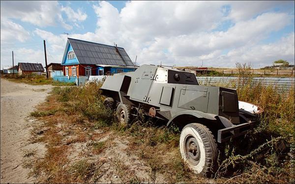 Танкодром в огороде