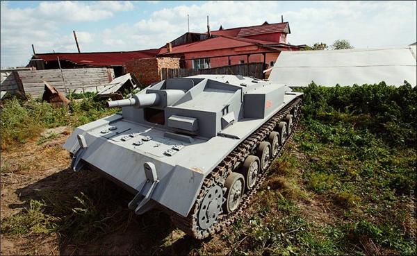 Танкодром в огороде