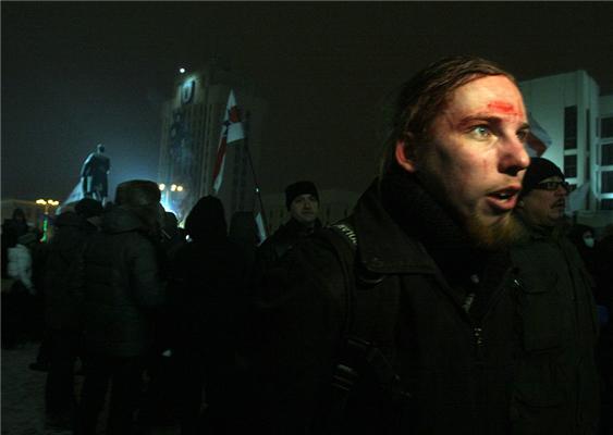 Акції опозиції після виборів Білорусі в Мінську