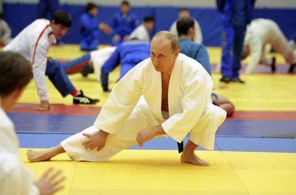 Путін вийшов на боротьбу з кавказцями - рівних не знайшлося. ФОТО