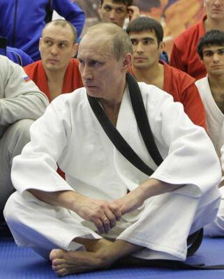 Путін вийшов на боротьбу з кавказцями - рівних не знайшлося. ФОТО