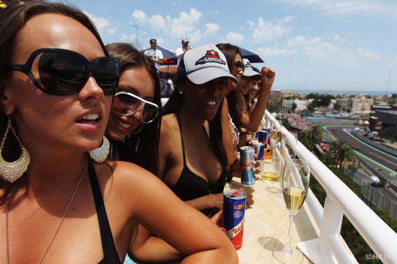 Самые сексуальные девушки Формулы-1. ФОТО