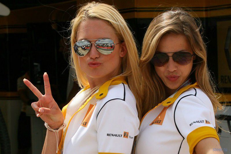 Самые сексуальные девушки Формулы-1. ФОТО