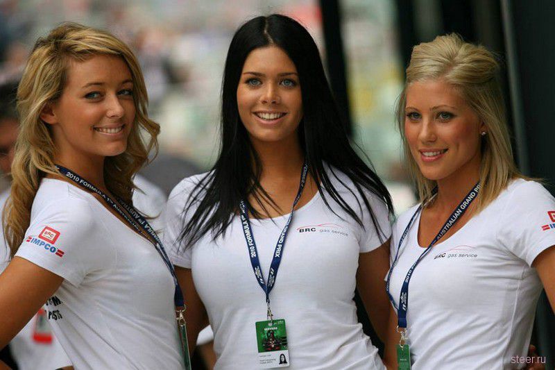 Самые сексуальные девушки Формулы-1. ФОТО