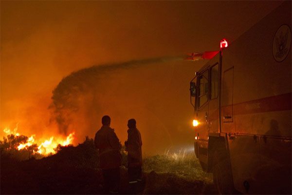 В Израиле продолжает бушевать пожар. ФОТО. ВИДЕО