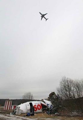 Катастрофа Ту-154: страшные свидетельства очевидцев. ФОТО