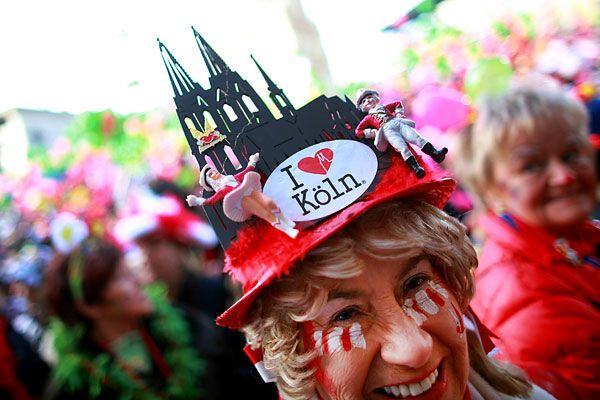 Германию захлестнула волна карнавалов(фото)