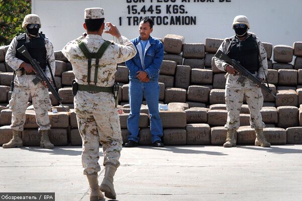 У Мексиці затримали 15 тонн наркотиків. ФОТО