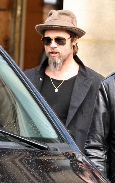 Анджелина Джоли на съемках «Туриста»