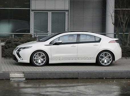 Папарацци рассекретили Opel Ampera