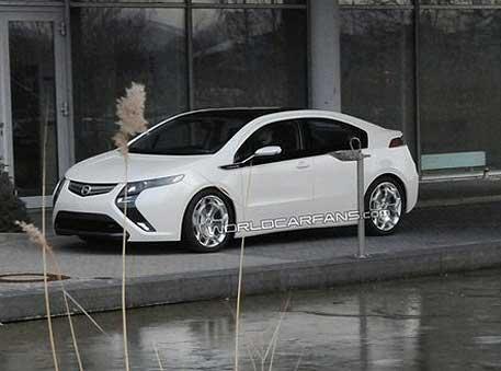 Папарацци рассекретили Opel Ampera