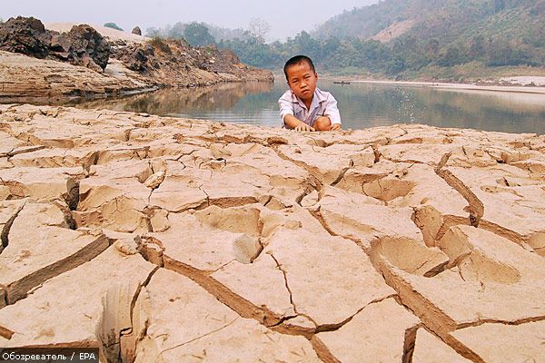 Засуха вбиває Таїланд і Лаос. ФОТО