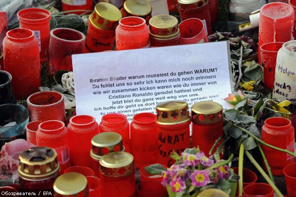 Германия скорбит о погибших школьниках