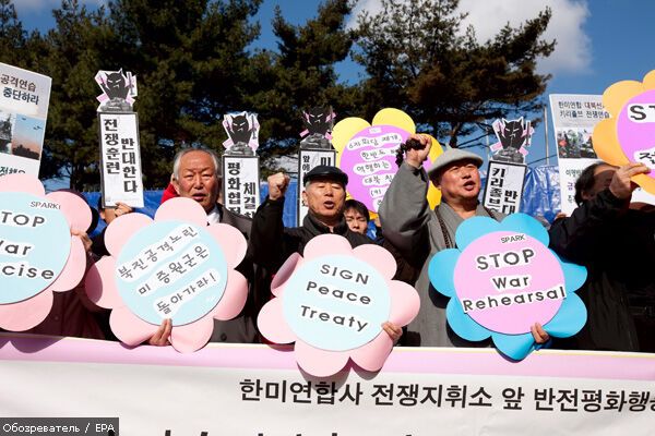 США і Південна Корея проводять спільні військові навчання