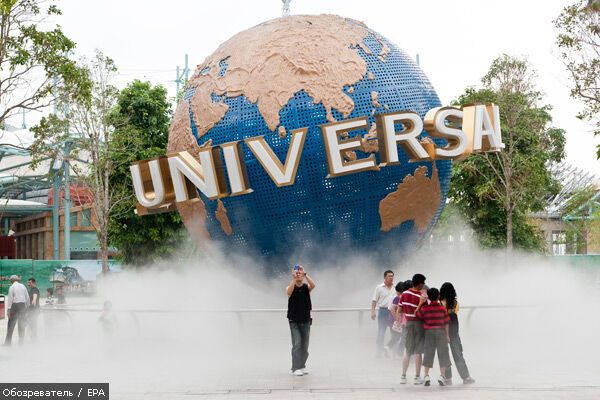 Парк розваг Universal Studios в Сінгапурі. ФОТО
