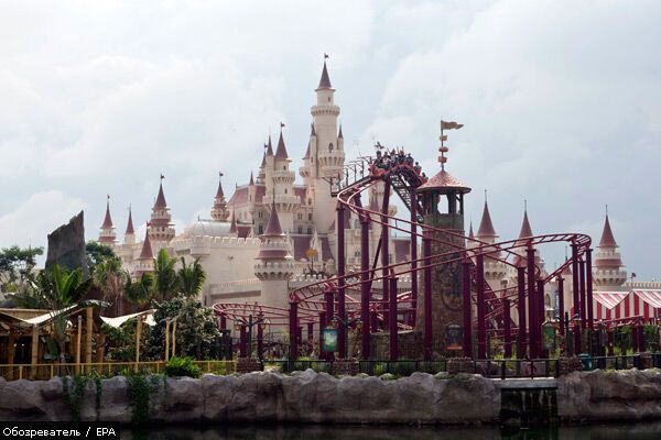 Парк розваг Universal Studios в Сінгапурі. ФОТО