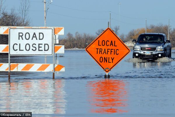 Сильнейшее наводнение на Северо-Востоке США (23 фото)
