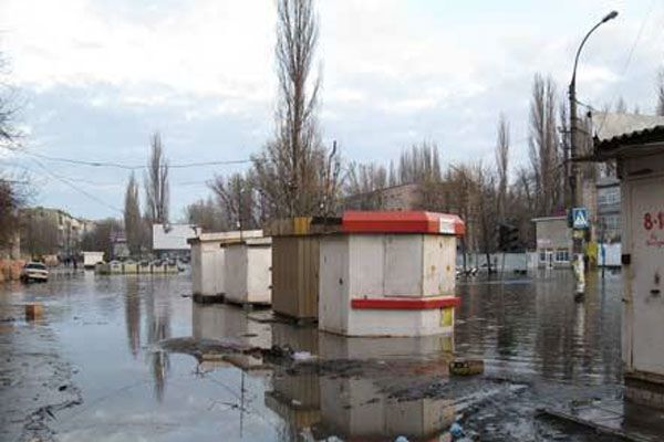 Кременчук йде під воду. ФОТО