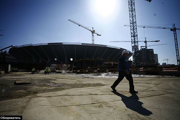 Работы по реконструкции "Олимпийского" завершат в срок